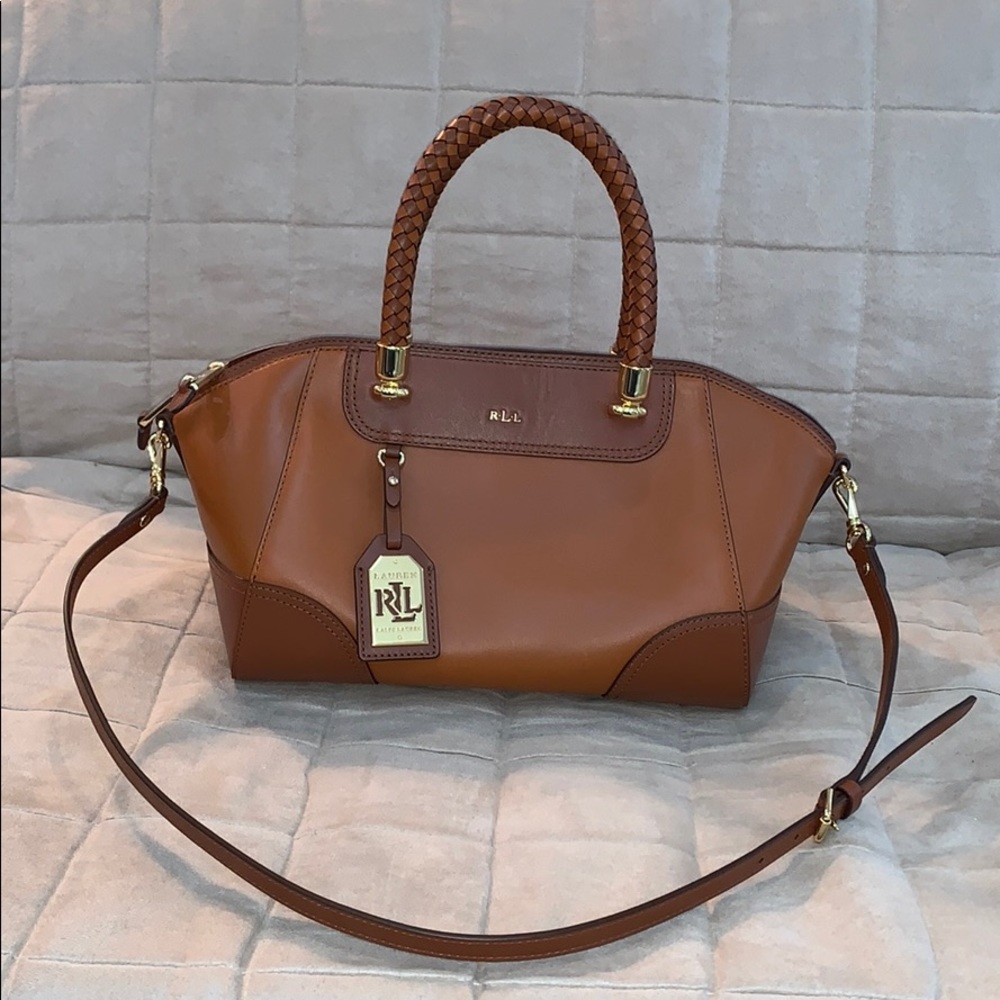 RALPH LAUREN LEATHER PURSE